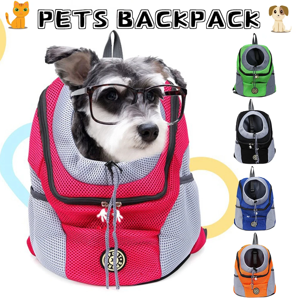 Воздухопроницаемый Сетчатый рюкзак для переноски собак дизайнерская сумка на