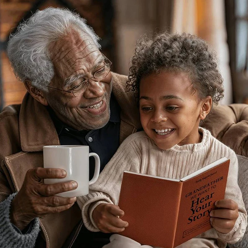 Дедушка я хочу слушать свои истории: управляемый журнал дедушки чтобы поделиться