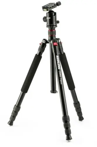 

Redline DM65 - 65" Aluminum 4 Section Tripod with Monopod & BH13 Ball Head Kit