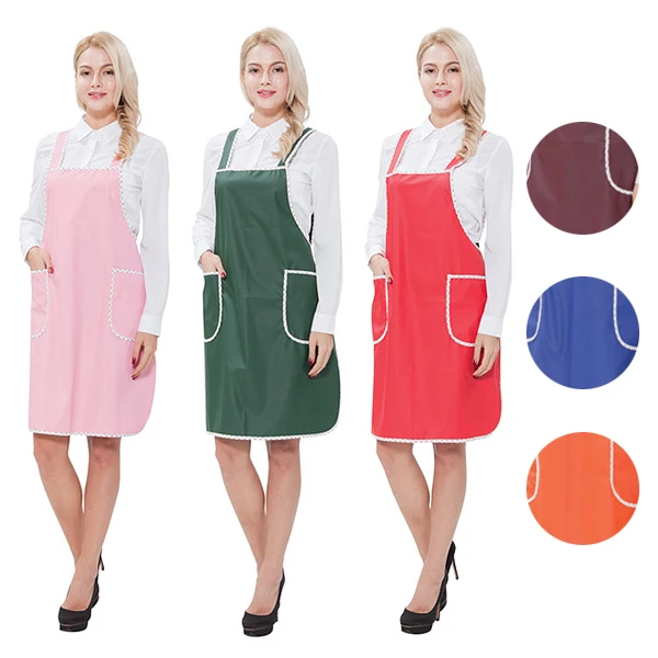 Водонепроницаемый фартук (средний) стандартного размера красный