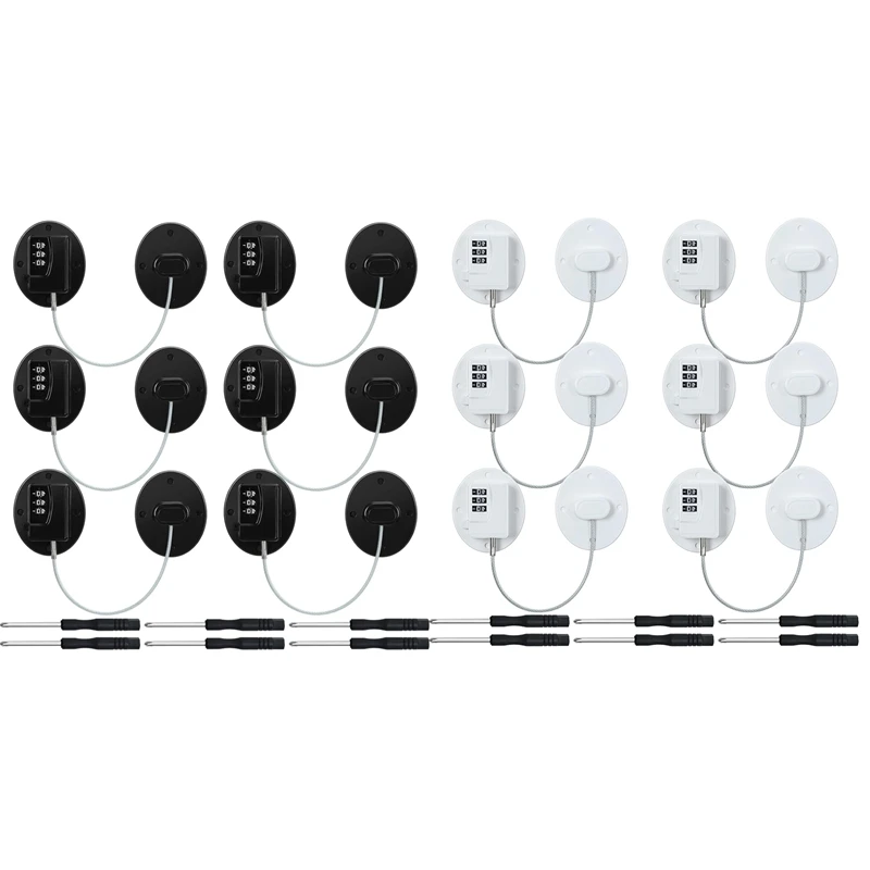 

6 шт., блокираторы для шкафов