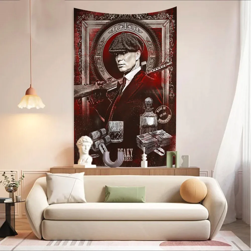 Настенный Гобелен Peaky Blinders с принтом для ТВ-шоу подвесной Таро в стиле хиппи