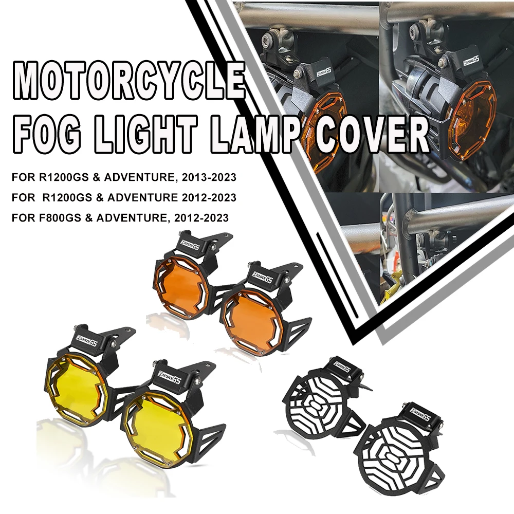 

R1200GS Motorcycle For BMW R1200 GS R 1200GS Flipable Fog Lamp Light Cover Guard Grill Grille Protector 2013-2023 2022 2021 2020