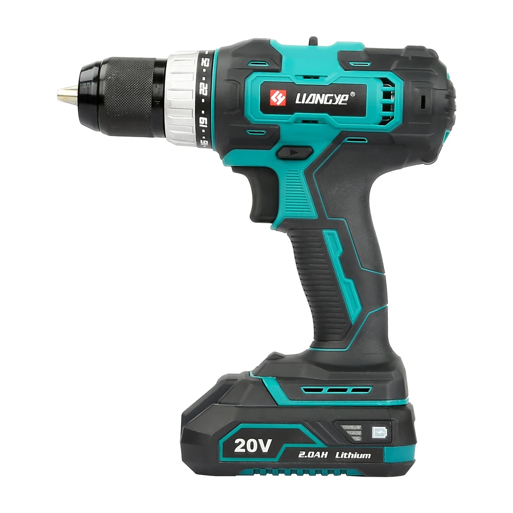 

Liangye Best Cordless Power Drill Battery Tools Electric Drill variable speed