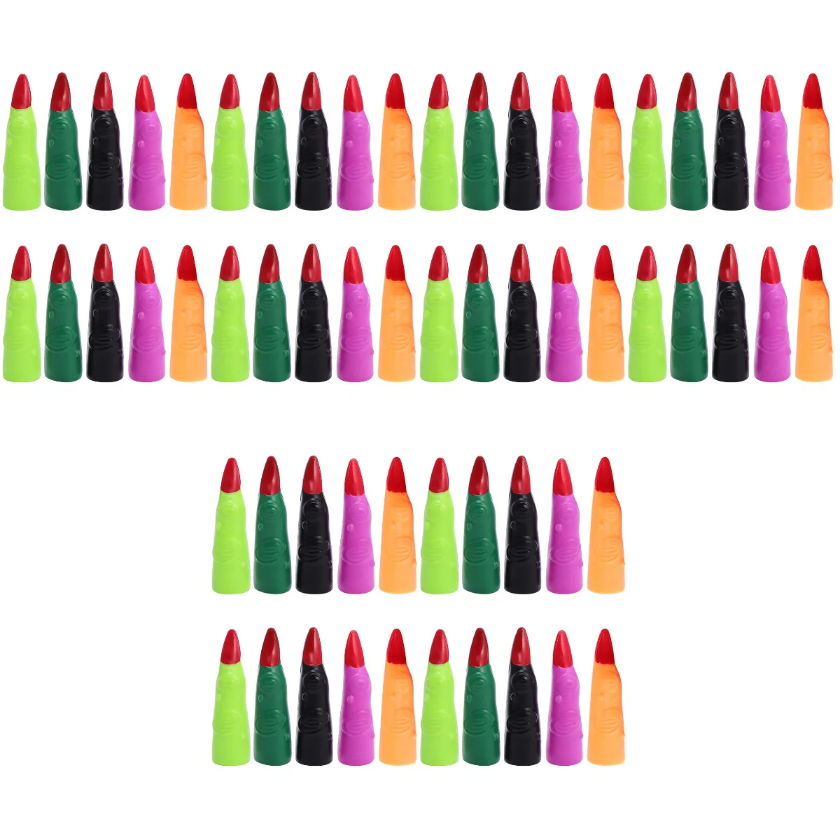 

60 шт., поддельные игрушечные куклы-ведьмы