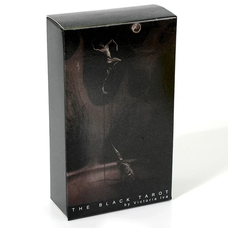 Черный таро для начинающих с 78 Таро-палубой игра гадания инструменты всех