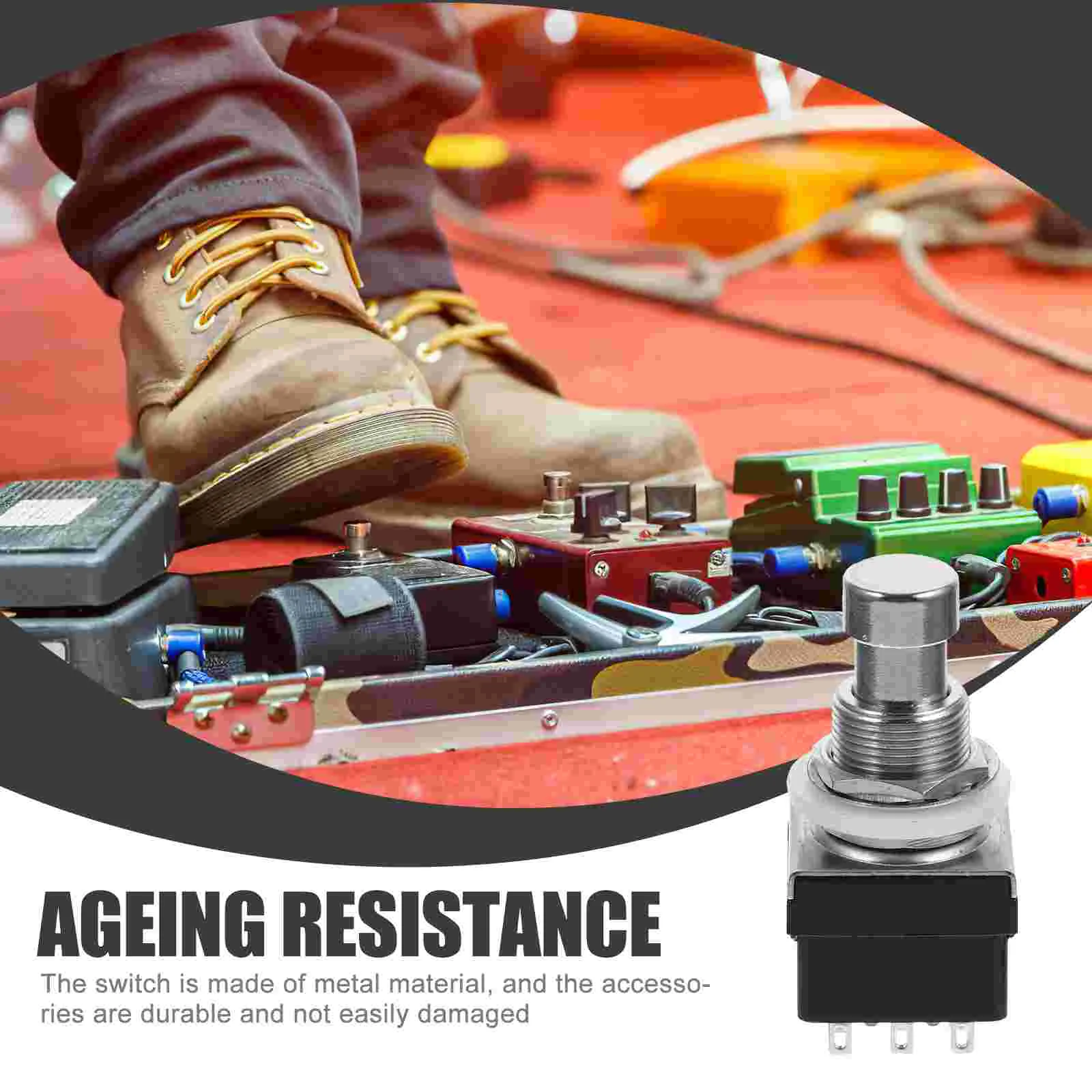 Переключатель с девятью ножными кнопками для эффекторных гитарных