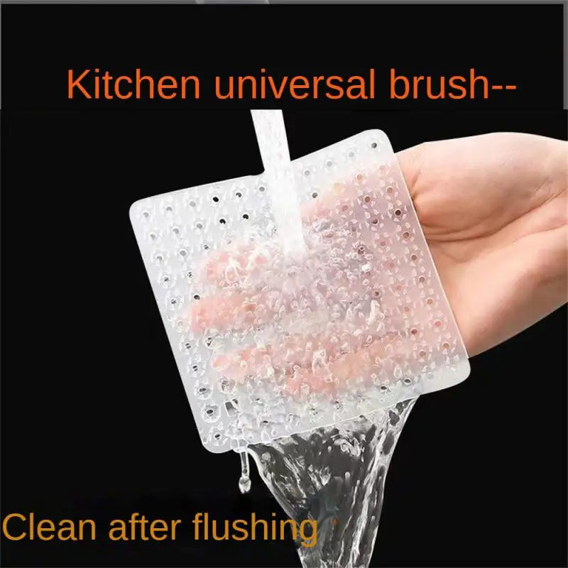 Fruit And Vegetable Brush Silicone Pot Dishes Cleaning Multifunctional Potato Carrot Easy Clean Kitchen Tools