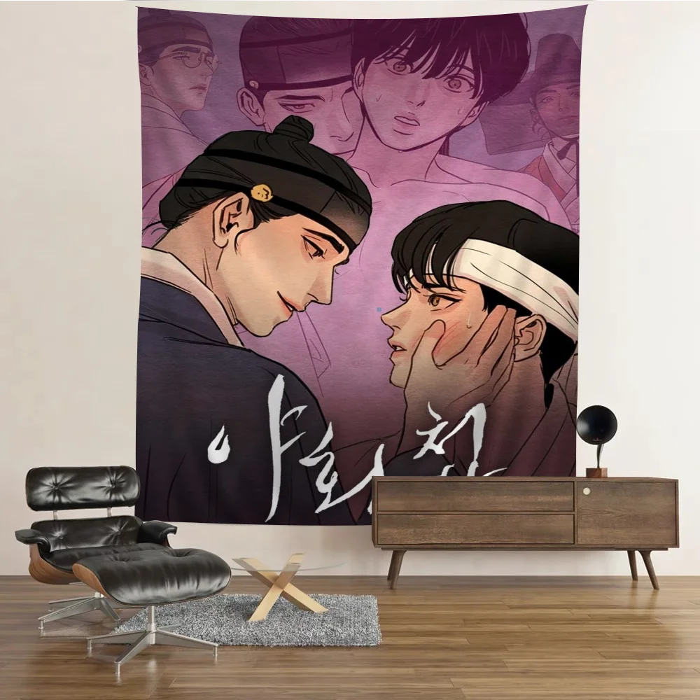 Comic P-Painter Of The N-Night Hanging Bohemian Tapestry Tarot Hippie Wall Rugs Dorm Home Decor