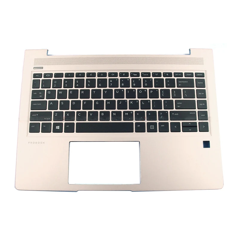 Новая Оригинальная подставка для рук с клавиатурой US w BL HP ProBook 440 445 G6 G7 L65224-001 SLV