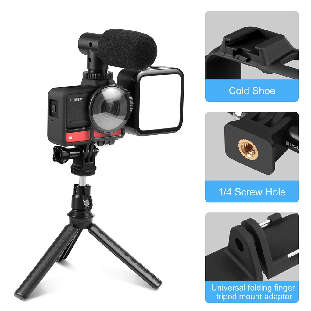 

Camera Lens Frame Cover Sports Camcorder Protector Guard Photography Photo Shooting Replacement for Insta 360 One