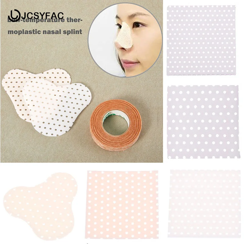 

1Pcs Nose Splint Fixed Nose Shaping Board After Rhinoplasty Low Temperature Thermoplastic Board Nose Job Rhinoplasty Splint Tape