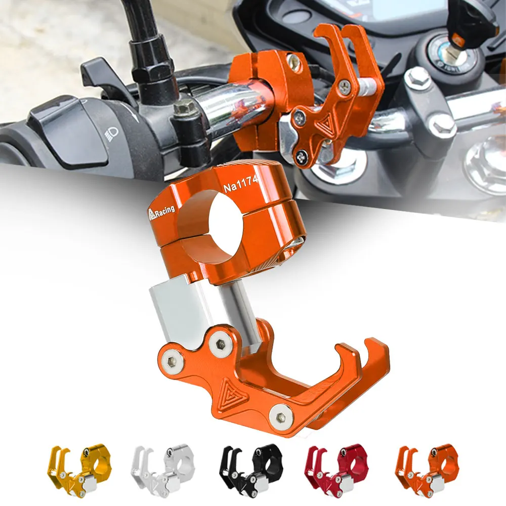 

Motorcycle Accessories For 390 790 890 Adventure R / S 2019 2020 2021 2022 Luggage Helmet Hook Carrier Hanging Bag Cargo Holder
