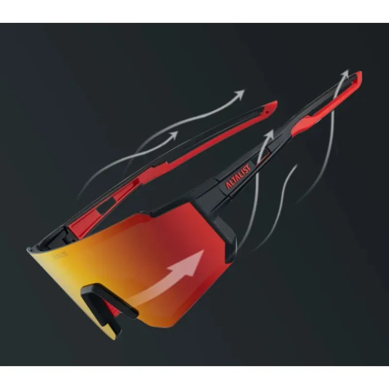 

New ALTALIST Riding Cycling Glasses Color-changing Polarized Myopia Unsiex Outdoor Sand-proof Sports Bike Cycling Equipments