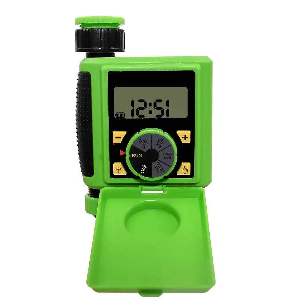 

New Big Dial&Large Screen LCD Automatic Electronic Water Timer Solenoid Valve Garden Irrigation Controller System #21055