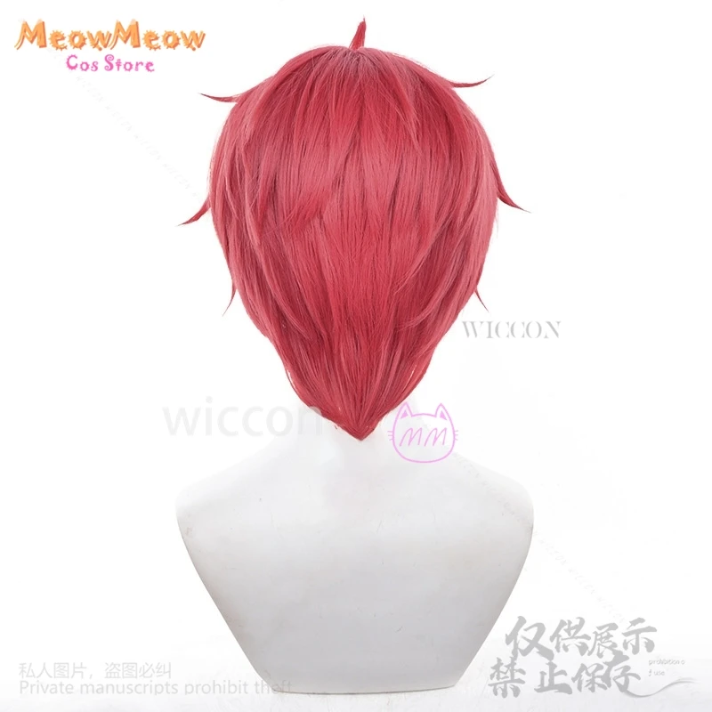 Горячее предложение аниме Дандан косплей Jin Enjoji парики Jiji красные серьги с