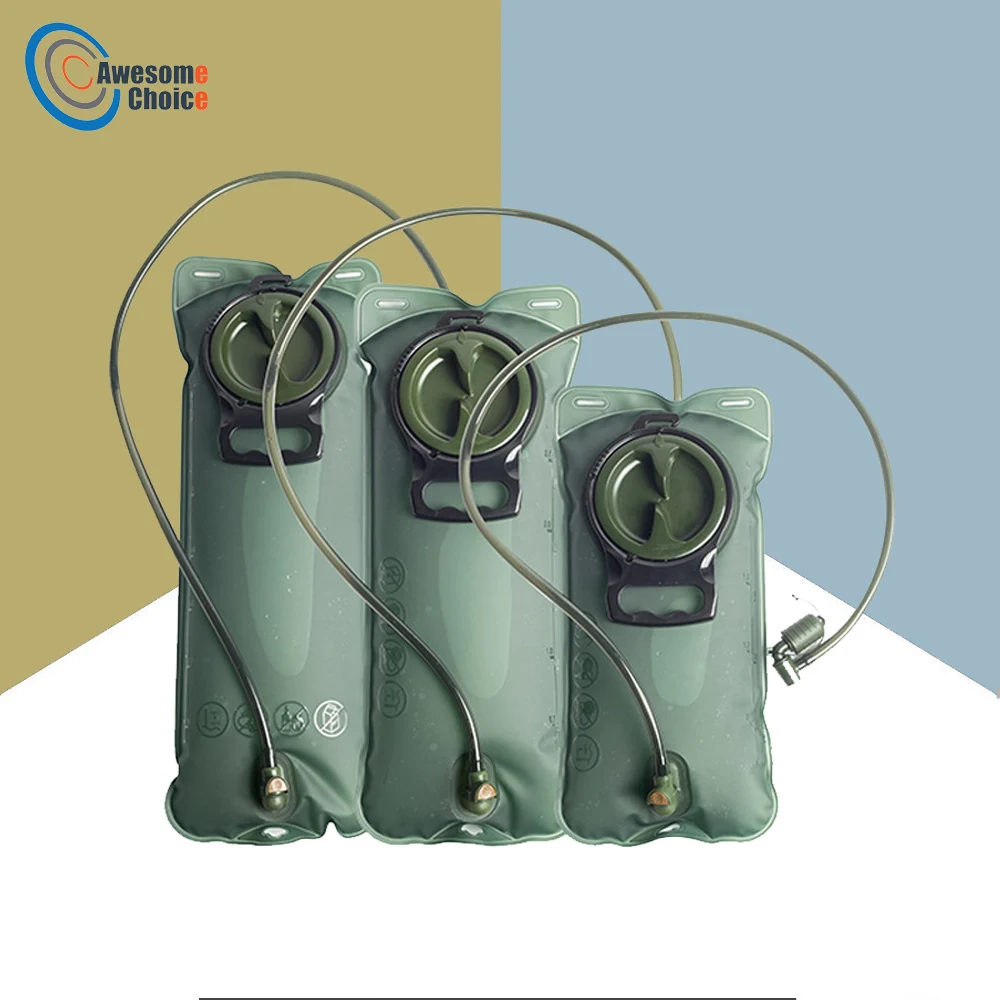 

1PC 2/2.5/3 Litre Water Hydration Bladder Bag Reservoir Hiking Cycling Running Mountaineering Water Bag Liner Accessories