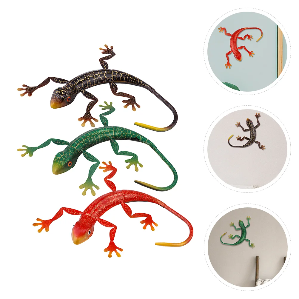 

Настенный декор Gecko, металлическая искусство, ящерица, 3D орнамент, железная вдохновляющая скульптура