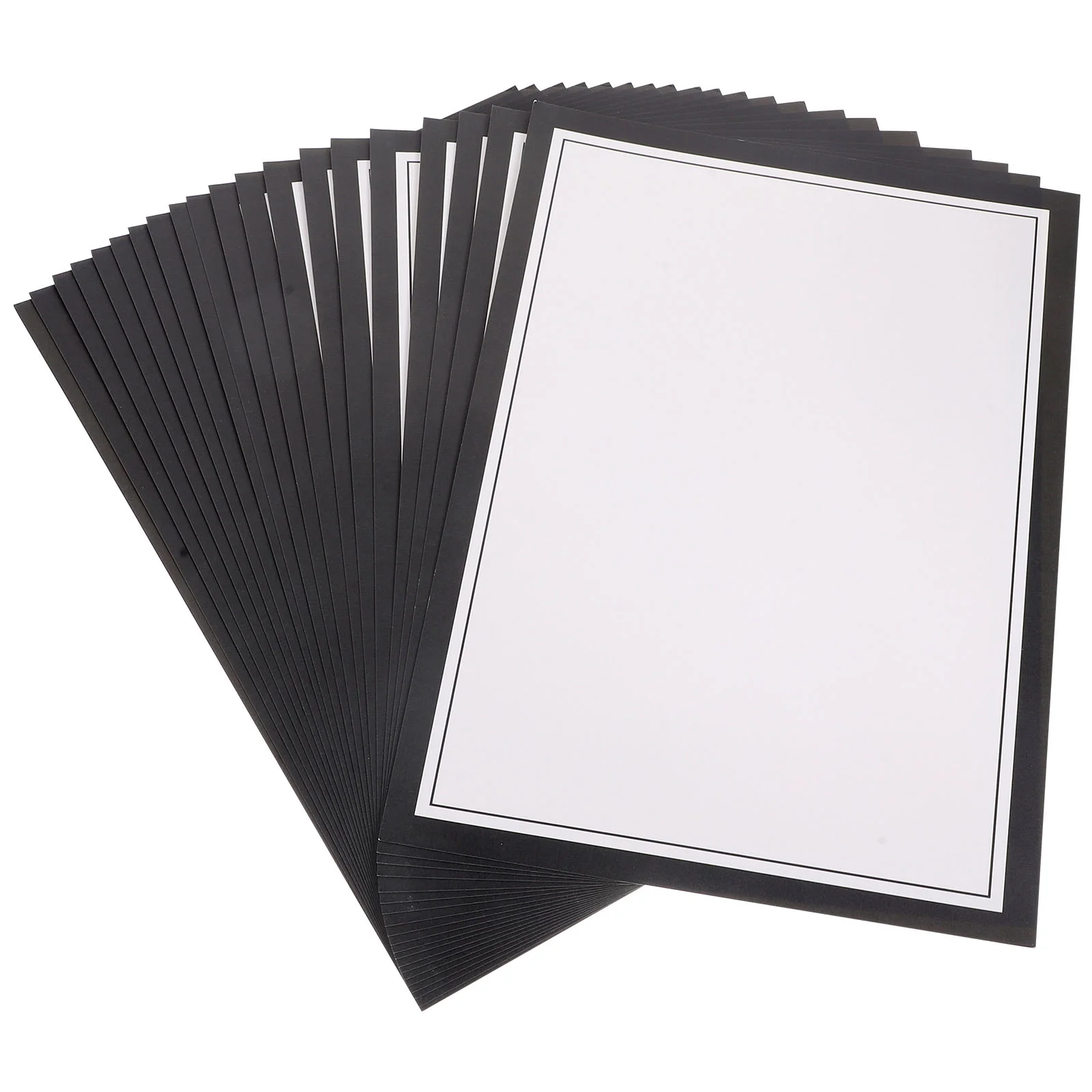

20 Pcs DIY Drawing Paperboard Paintable Cardstock Colored Jam Thicken Handcraft
