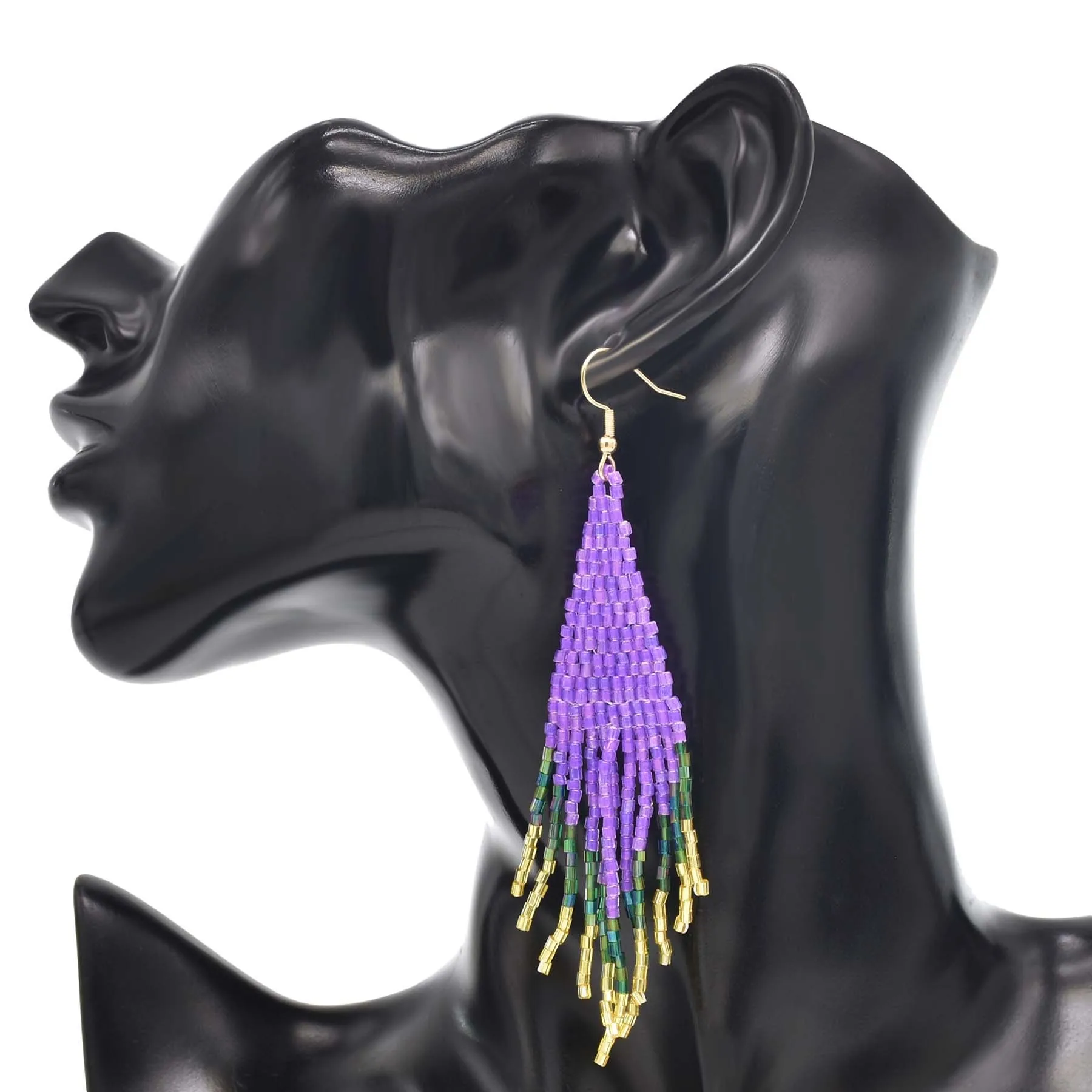 Серьги-капельки ALL FLY цветочные