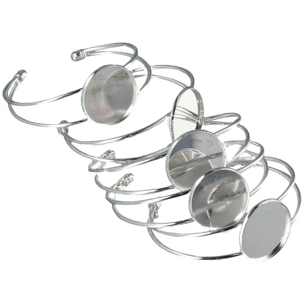 

10 шт., регулируемый круглый кабошон, 25 мм