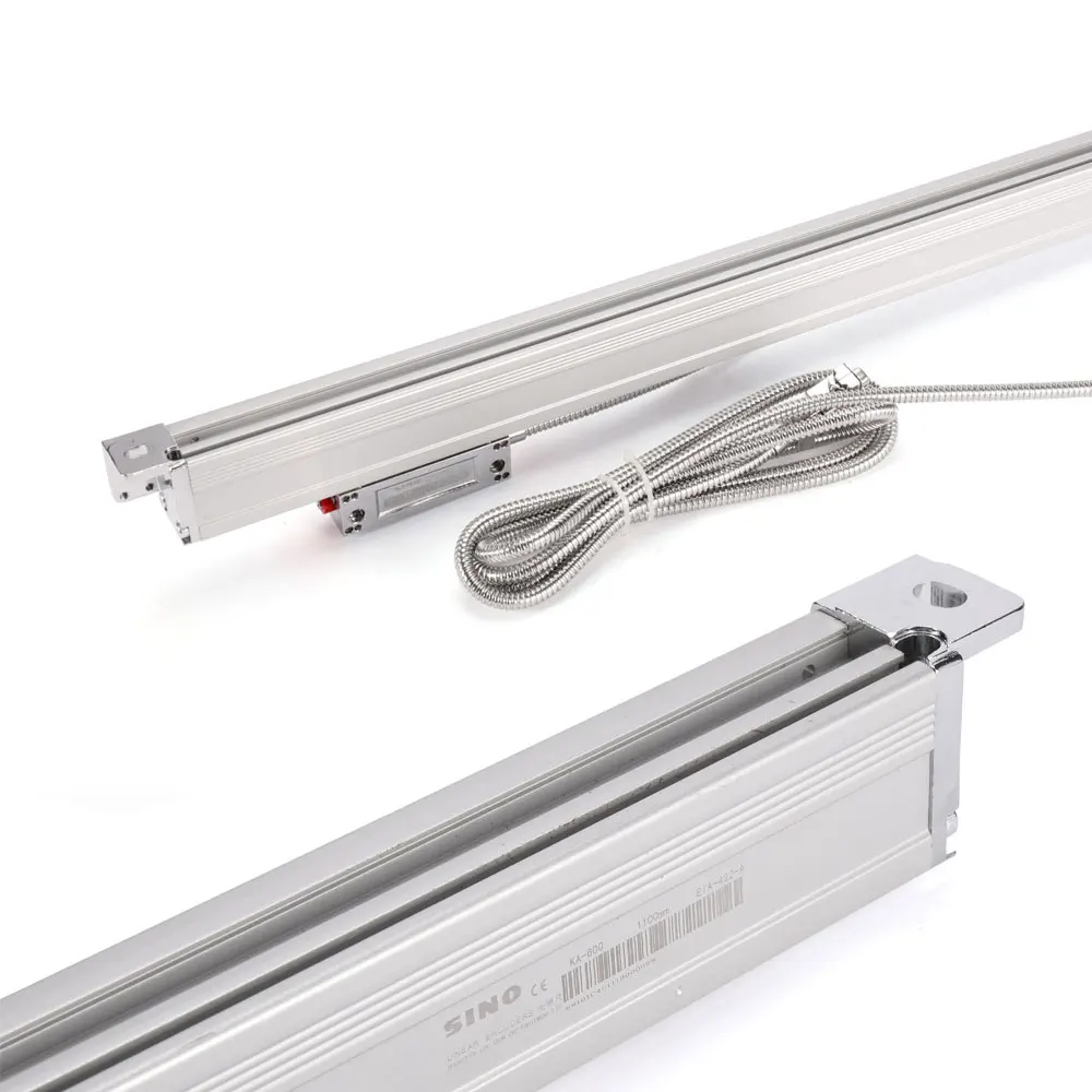 

SINO KA600 серия шкал усиленный линейный датчик перемещения цифровая решетка линейка оптическая линейка разрешение 5um