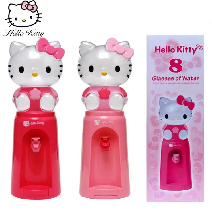 

Hello Kitty Small Drinking Fountain Pikachu Kawaii My Melody Kt Cat Keroppi Cartoon 8 Cups of Water Cute Mini Water Dispenser