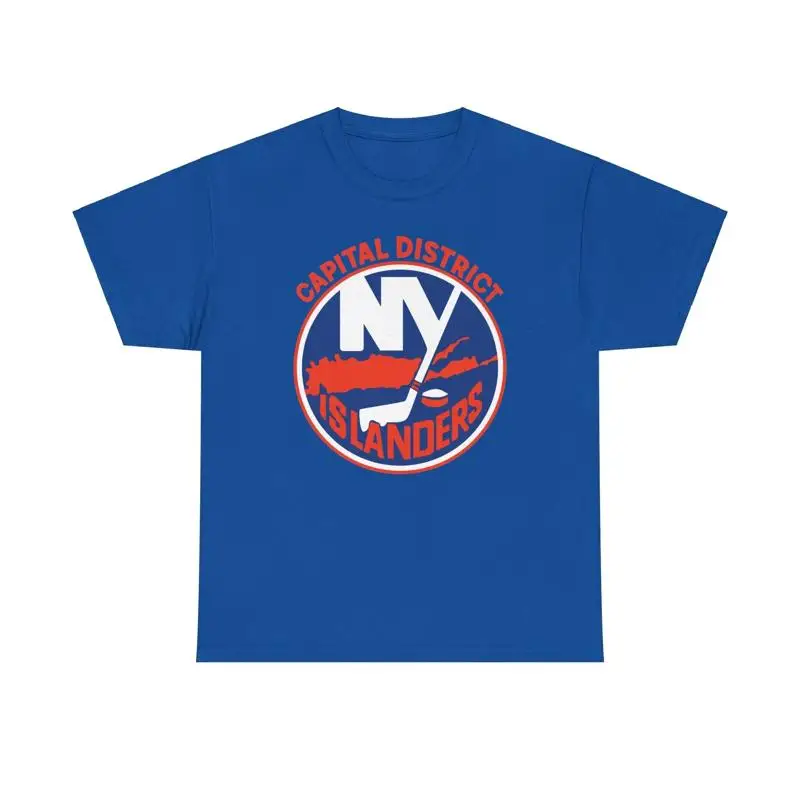 Фото Футболка Capital District Islanders New York American Hockey League '90 93, №1