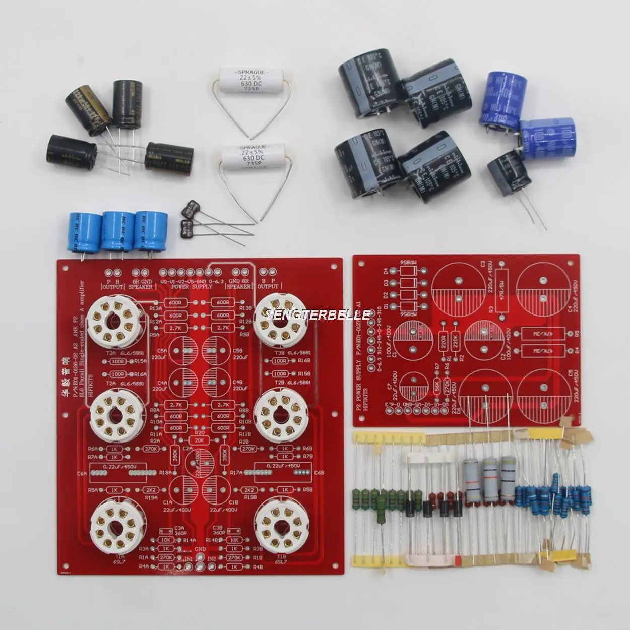 HiFi AN P2SE 6L6 + 6SL7 Параллельный односторонний стереоламповый ...