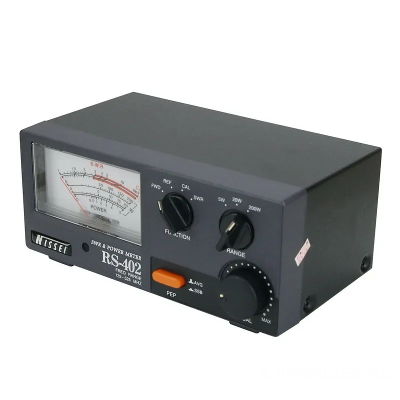 Оригинальный NISSEI RS-402 SWR измеритель мощности 125-525 МГц 200 Вт с переотражанием вперед