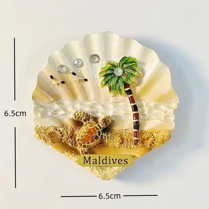 

Магнит на холодильник "Мальдивы" Gi