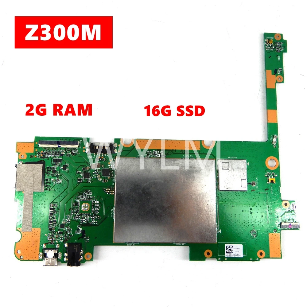 

Материнская плата Z300M 16 Гб SSD, процессор MT8163, 2 Гб ОЗУ, материнская плата для ноутбука ASUS ZenPad 10 P023 Z300M, 100% протестированная полностью