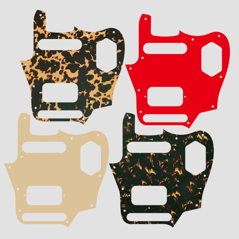 

Guitar Parts For US Jaguar SH Guitar Pickguard With Single And Humbucker Pickups Multicolor Selection