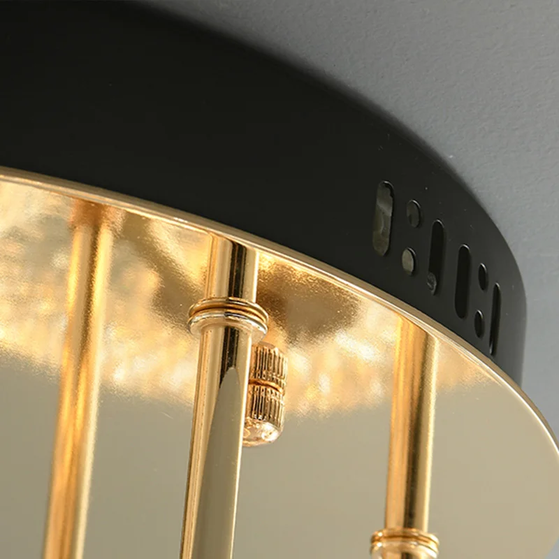 Медная молекулярная светодиодная люстра освещение домашний декор гостиная