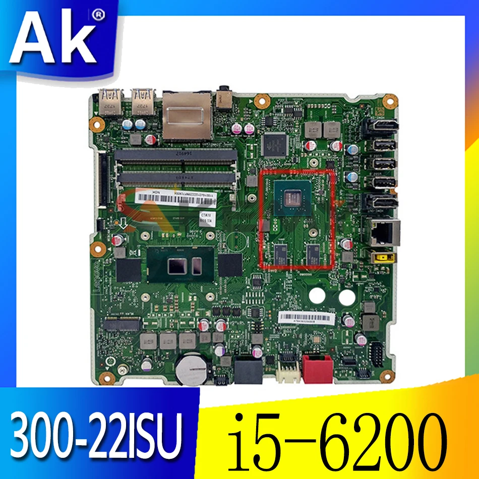 

for Lenovo AIO300-22ISU(E285E6090EE)Notebook motherboard i5-6200 GF920A 2G FRU 01GJ106 00UW104 01GJ107 00UW105 01GJ117 00UW389