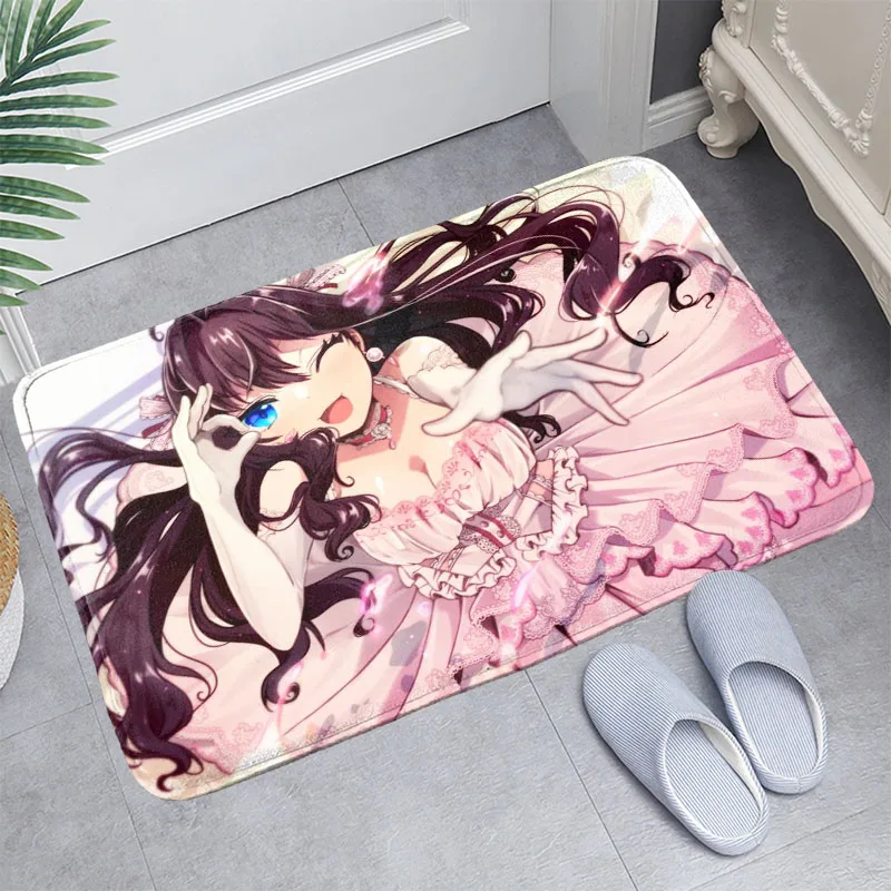 

Новое поступление коврик Shiki Ichinose домашний коврик машинное изготовление Противоскользящий ковер для гостиной/прихожей коврик для ванной для детей подарок