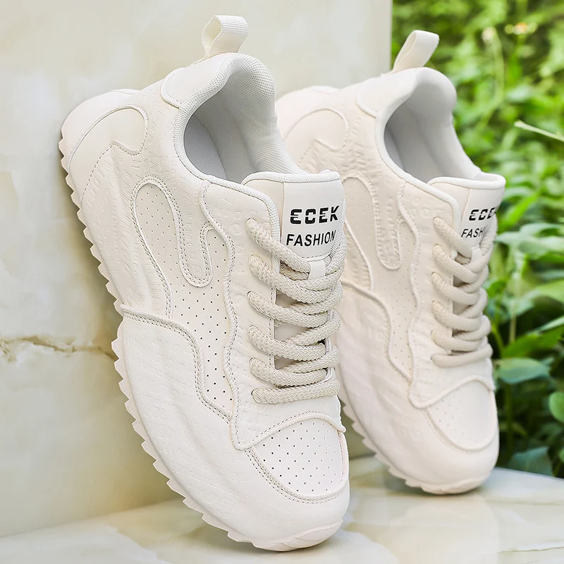 Ozhouzhan Men's Shoes Autumn and Winter Fashion Brand High-Grade Casual Argan Plus size 48 Sports Platform Increased Daddy Tr...