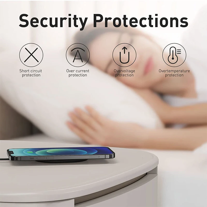 baseus 15w magnetic wireless charger for iphone 12 portable wireless charger for iphone 12 mini charging fast charging pad free global shipping