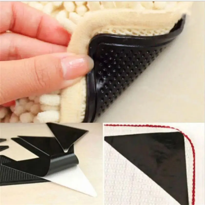

Reusable Washable Rug Carpet Mat Grippers Non Slip Self-Adhesive Anti Skid Grip Tape For Home Bath Living Room Non-slip Sticker
