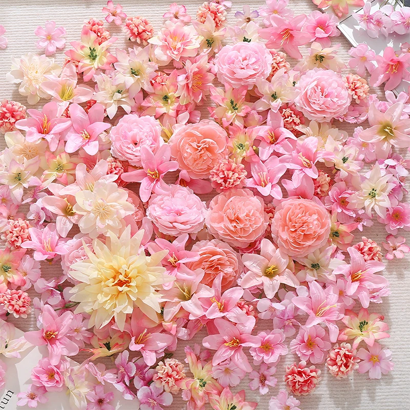 

Искусственные цветочные головки мини шелк розы пионы маргаритки 20/50 шт