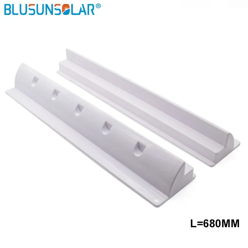 

2 шт./набор, концевые Спойлеры из АБС-пластика для солнечных панелей, 550 мм, 680 мм, 2 цвета