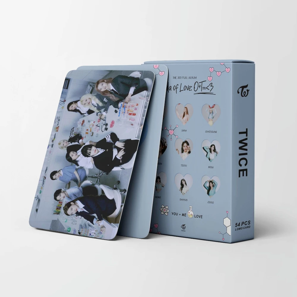 KPOP Two LOMO Card Formula of Love O + T = 3 альбом открытка HD Фотокарта милая печать карточка
