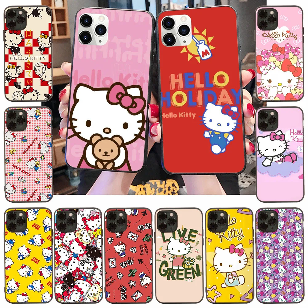 ZY13 Hello Kitty силиконовый чехол из ТПУ для Realme 3 3I 5 5I 6 6S 6I 7 7I C17 C15 C2 C3 X2 XT Pro мягкий