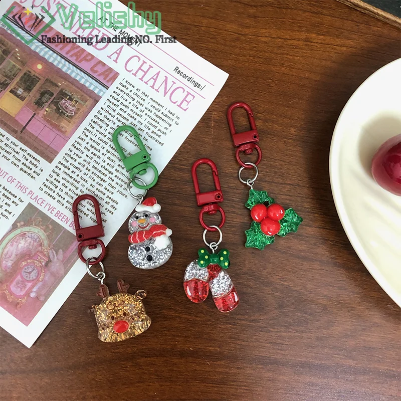 Рождественский подарок милый рождественский брелок с героями мультфильмов