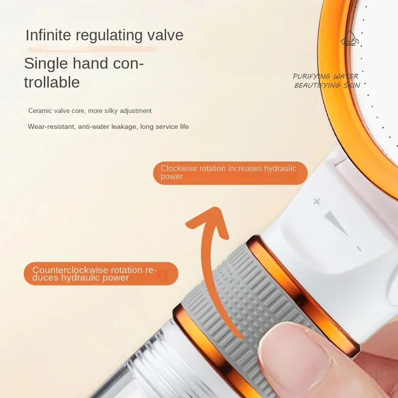 Двусторонняя насадка для душа с наддувом красоты ванна высокого давления