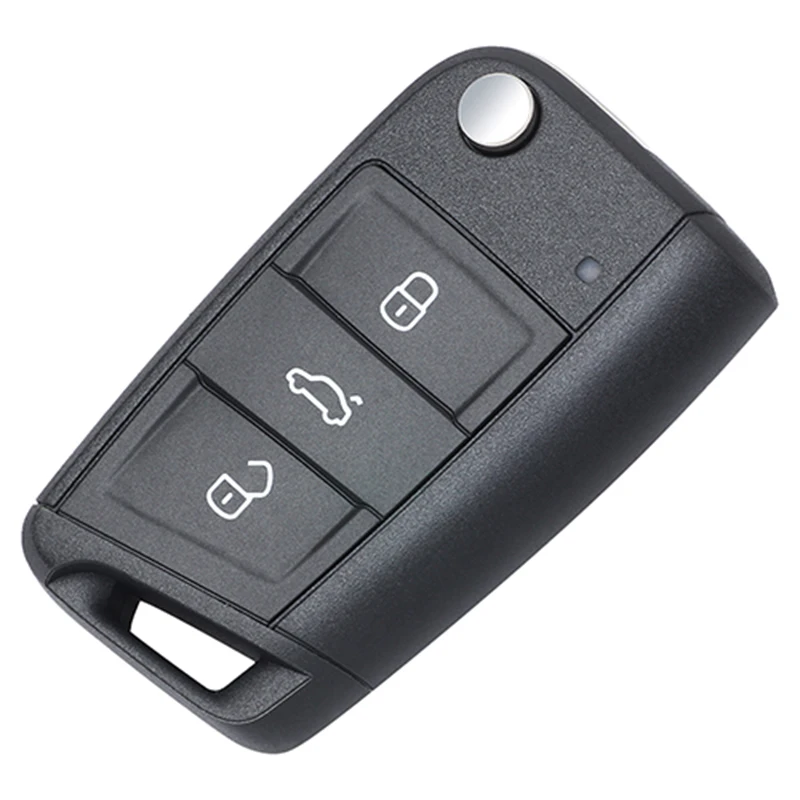 Дистанционный Автомобильный ключ KEYECU OEM с 3 кнопками 434 МГц ID48 для Volkswagen MQB Golf Skoda