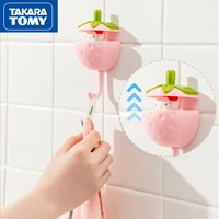 new hello kitty cute telescopic hook household sticky hook free punch free multifunctional kitchen bathroom available hook