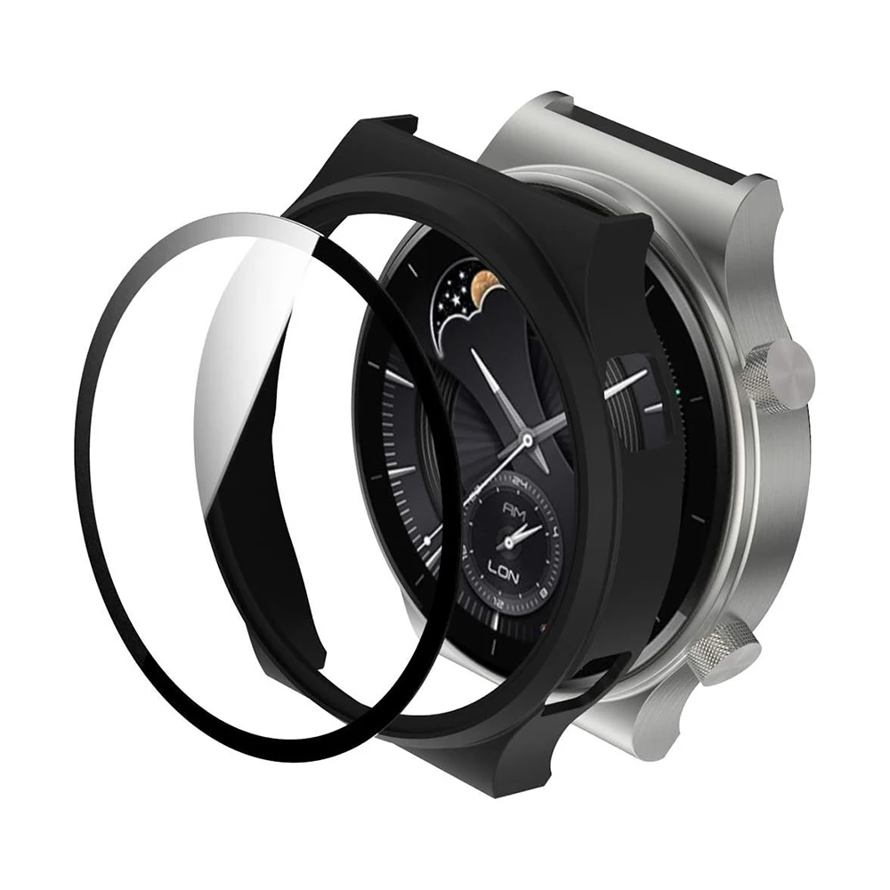 Чехол для Huawei Watch GT2 Pro [полное покрытие] тонкая жесткая защитная пленка из