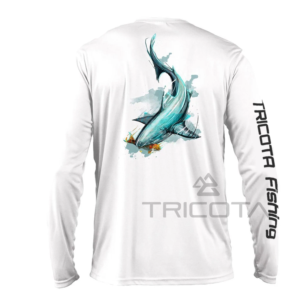 Рубашки для рыбалки с длинным рукавом индивидуальным логотипом Защита от