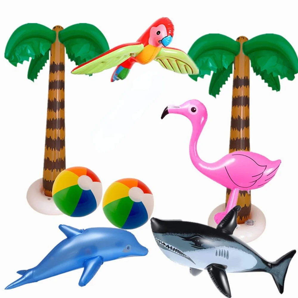 Надувные игрушки фламинго для детей, надувной плавающий бассейн, игрушка для сада, аксессуары для вечеринок